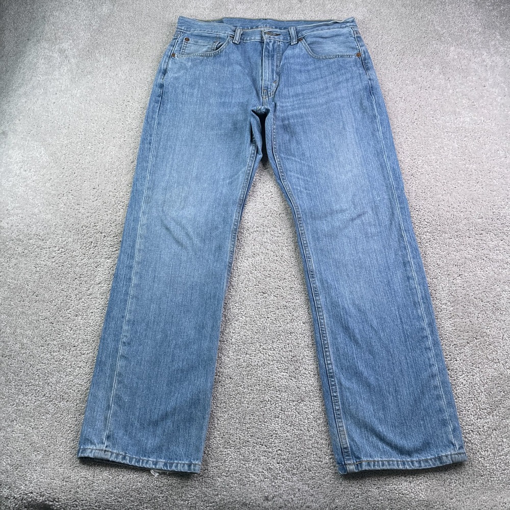 Levis Jeans Mens 33x30 Blue 559 Relaxed Straight Cotton Denim Casual Classic